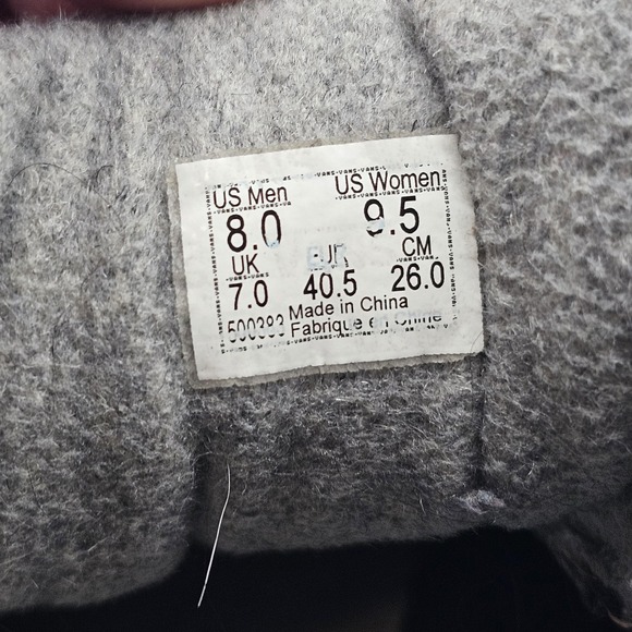 Vans Ultracush Shoes Mens Size 8 Gray Suede High Top Lace Up Casual Sneakers - Picture 10 of 12